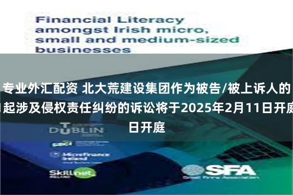 专业外汇配资 北大荒建设集团作为被告/被上诉人的1起涉及侵权责任纠纷的诉讼将于2025年2月11日开庭